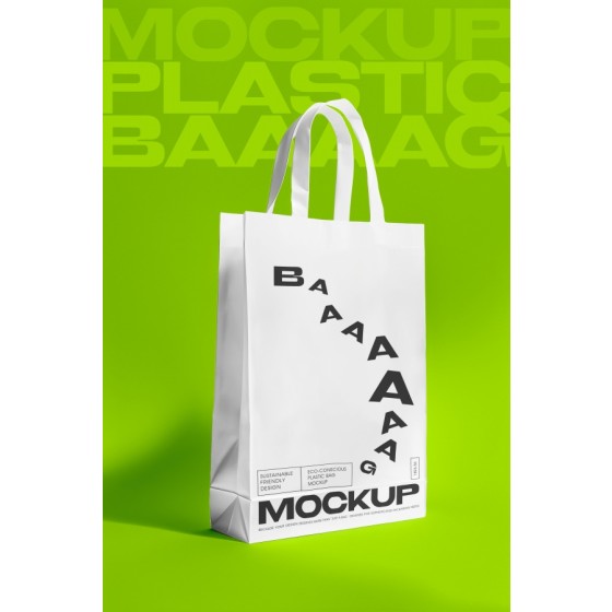 Tote Bag Mockup PSD Material for Shopping Bag Display Design